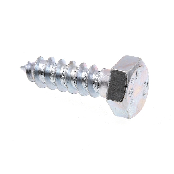 Prime-Line Hex Lag Screw 5/16in X 1in A307 Grade A Zinc Plated Steel 100PK 9055460 - main